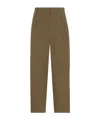 The Row Belt Loop Track Pants In Green