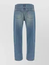 The Row Belt Loops Faded Wash Five-pocket Jeans In Blue