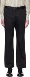 The Row Belt Loops Slacks In Black