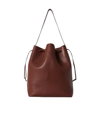 The Row Belvedere Tote Bag In Red