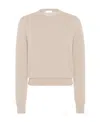 The Row Benji Cashmere Sweater In Nude