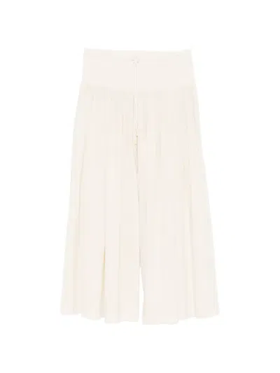 The Row Berenice Pant Off White In Neutral