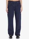 The Row Berty Wide Leg In Blue