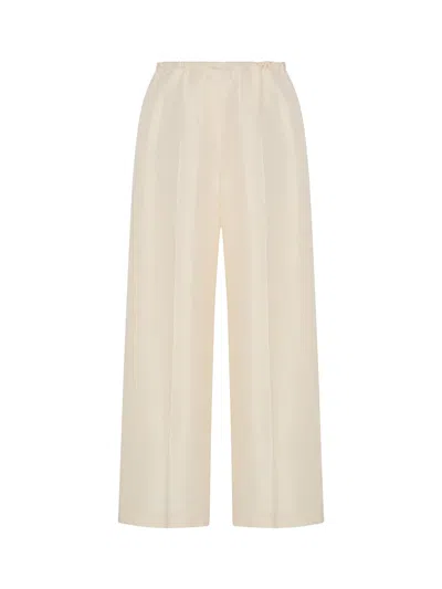 The Row Beta Pant Vanilla In Neutral