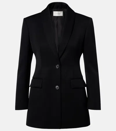 The Row Bettina Wool Blazer In Black