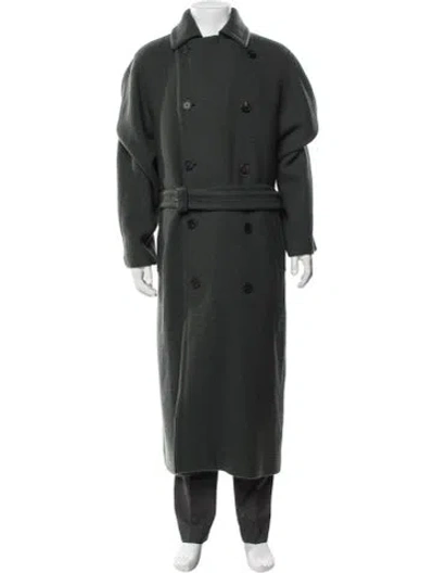 Pre-owned The Row Betzo Trench Trench Coat In Green