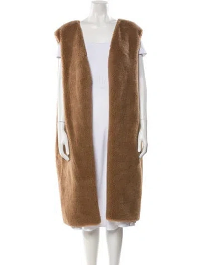 Pre-owned The Row Beyzita Coat Camel Hair Coat In Brown