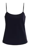 The Row Biggins Cady Top In Blue