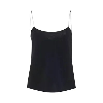 Pre-owned The Row Biggins Top 'black' | Women's Size S
