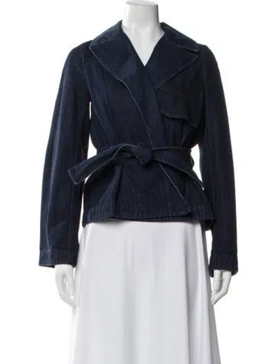 Pre-owned The Row Biker Jacket In Black