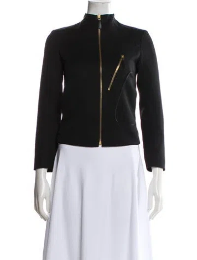 Pre-owned The Row Biker Jacket In Black