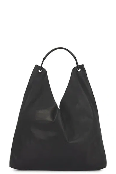 The Row Leather Bindle 3 Shoulder Bag In Black