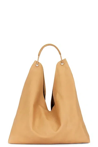 The Row Bindle 3 Large Hobo Bag In Cream Blk