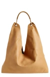 The Row Leather Bindle 3 Shoulder Bag In Cream