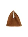 The Row 'bindle' Small Shoulder Bag In Brown