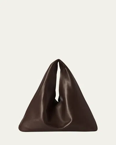 The Row Bindle Small Shoulder Bag In Silk Leather