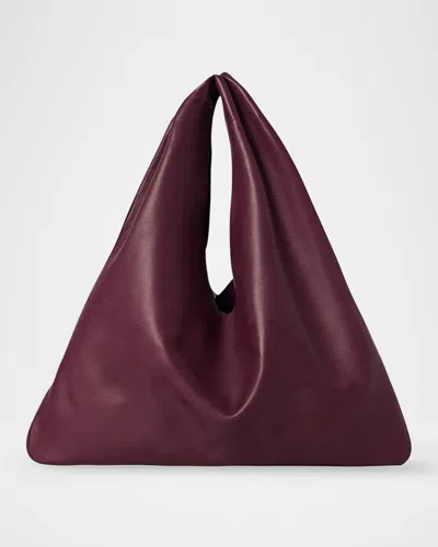 The Row Bindle Small Shoulder Bag In Silk Leather