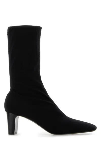The Row Black Ankle Boots
