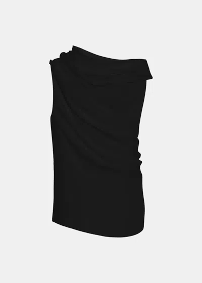 The Row Aria Top In Black