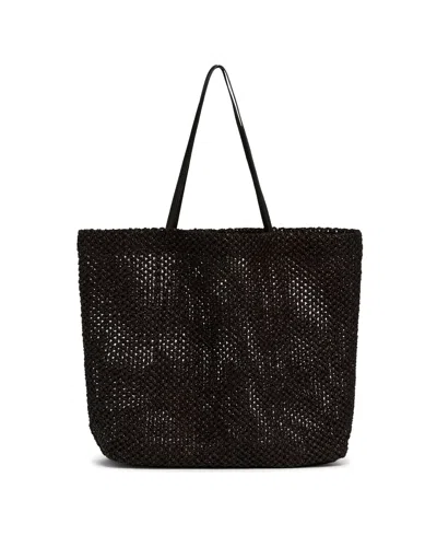 The Row Black Barn Raffia Bag