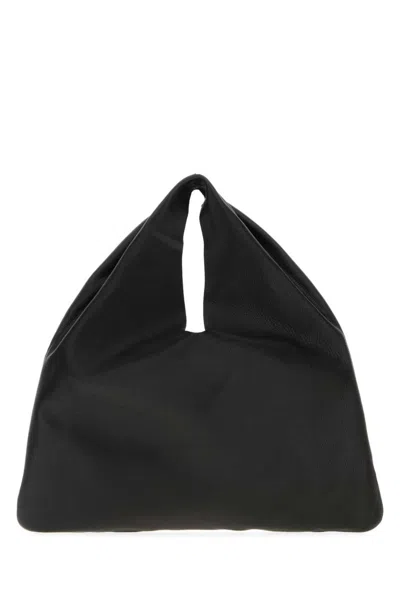 THE ROW BLACK BINDLE SMALL HANDBAG