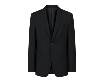 The Row Black Blazer With A V-neck