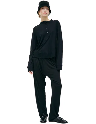 The Row Black Button-down Longsleeve