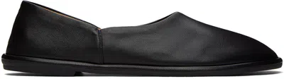 The Row Ballet Shoes With Round Head And Flat Bottom In Black