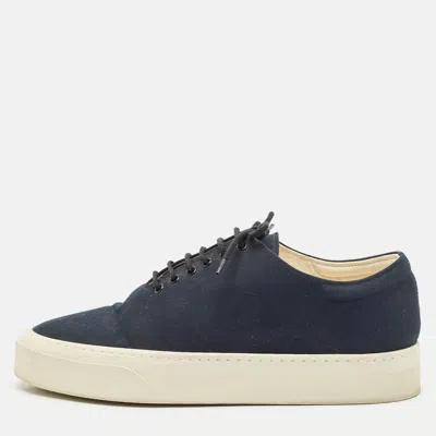 Pre-owned The Row Black Canvas Marie H Sneakers Size 39
