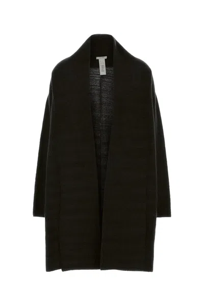The Row Black Cashmere Blend Novaan Cardigan