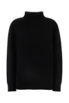 The Row Stepny Wool And Cashmere Sweater In Black