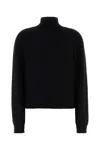 The Row Black Cashmere Kensington Sweater In Black