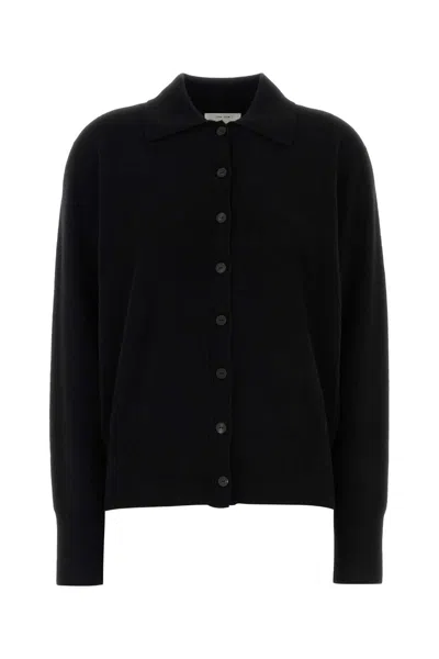 The Row Black Cashmere Lillia Cardigan