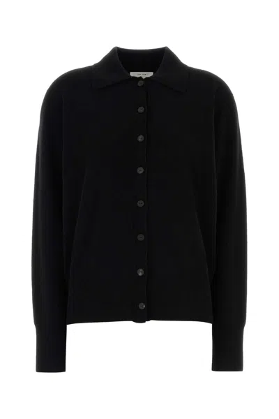 The Row Black Cashmere Lillia Cardigan
