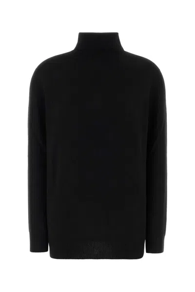 The Row Black Cashmere Priit Sweater