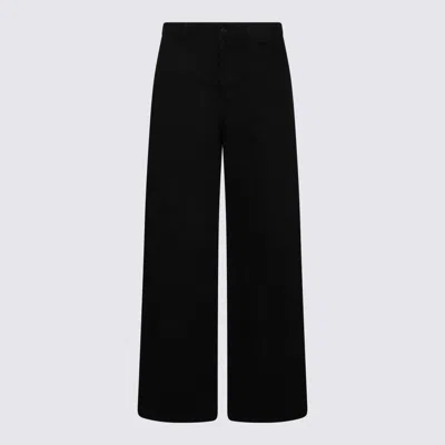 The Row Black Cotton Eglitta Denim Jeans