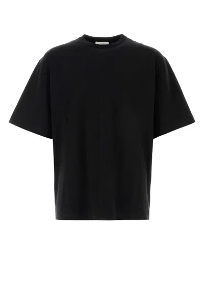 The Row Black Cotton Steven T-shirt