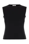 The Row Black Frankie Tank Top In Black