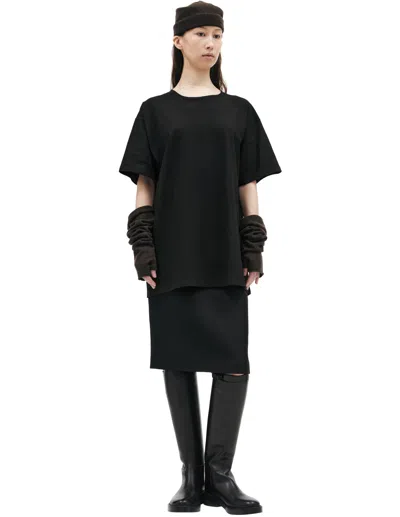 The Row Black Cotton T-shirt