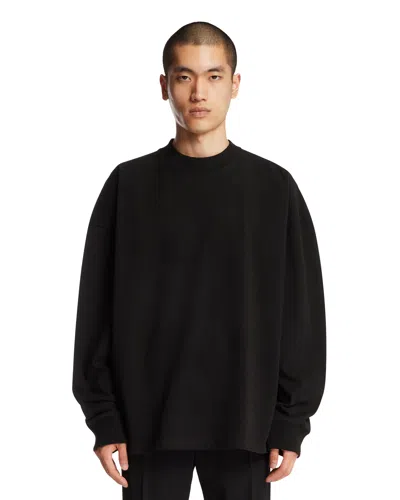 The Row Black Cotton T-shirt