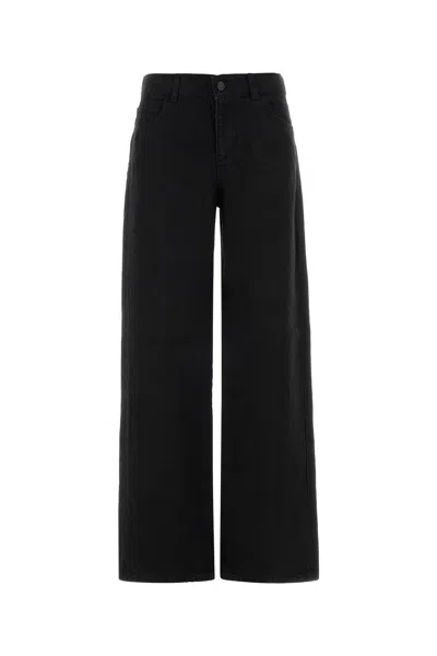 The Row Black Denim Eglitta Jeans