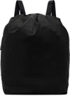 The Row Black Dima Drawstring Small Backpack