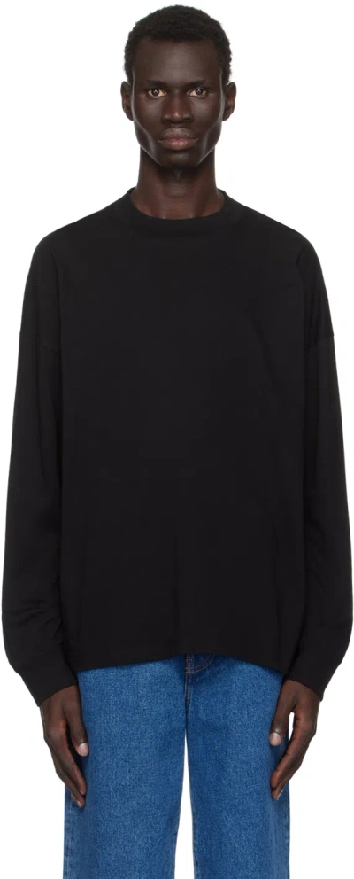 The Row Black Drago T-shirt In Blk Black