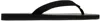 The Row City Calfskin Flip Flop Sandals In Blk Black