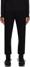 The Row Black Edgar Sweatpants In Black
