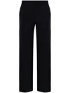 The Row Black Encore Trousers In 28569752 - Dark Navy