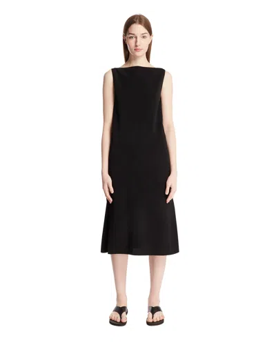 The Row Black Ender Dress