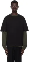 The Row Black Errigal T-shirt In Blk Black