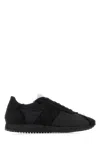 The Row Sneakers Mica In Tessuto Nero Uomo In Black