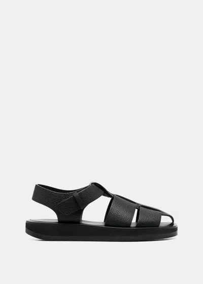 The Row Fisherman Sandals  Shoes Black